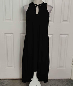 Rachel Roy NWT Sleeveless High-low Keyhole Dress with Pockets Sz XS/S