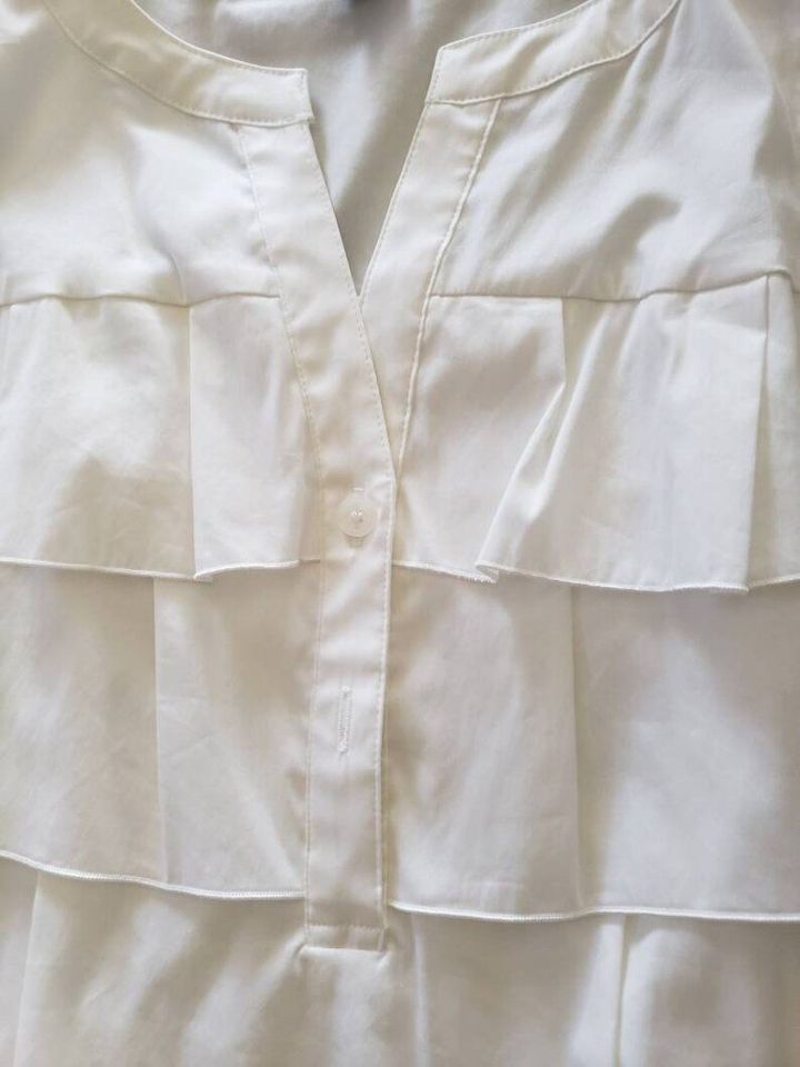 Afani Sleeveless Split Neck Tiered Ruffled Summer Dress Size 12