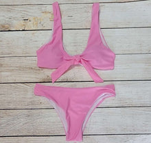 Load image into Gallery viewer, 2 Piece Tied Knot Swimsuit
