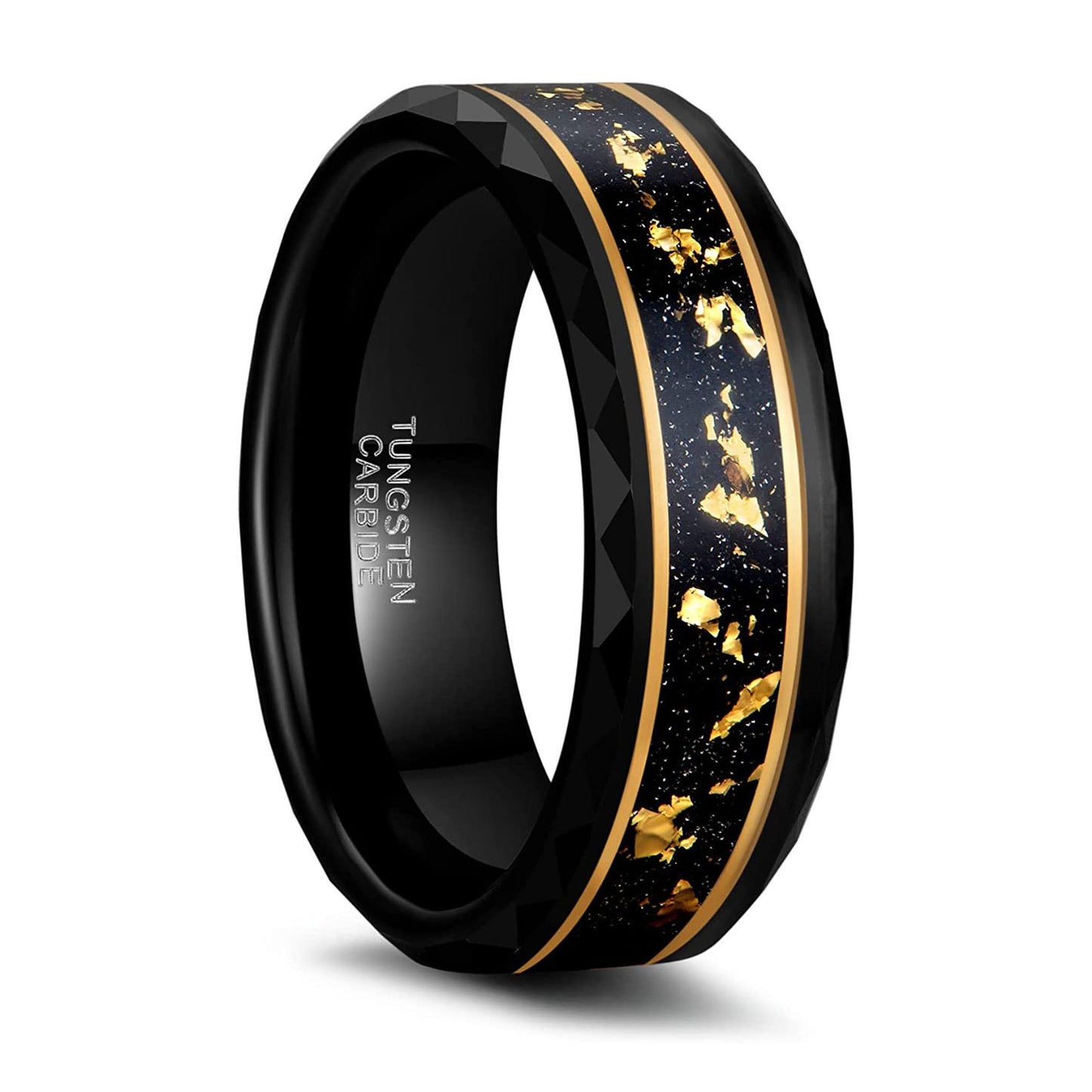 Irregular Gravel Niche Men Jewelry Ring