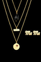 Load image into Gallery viewer, Triple-layer MAMA I LOVE YOU 18K gold-plated Pemdant Combo Deal
