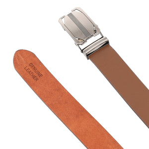 Men's 100% Genuine Leather Belt and RFID Wallet Brown or Navy