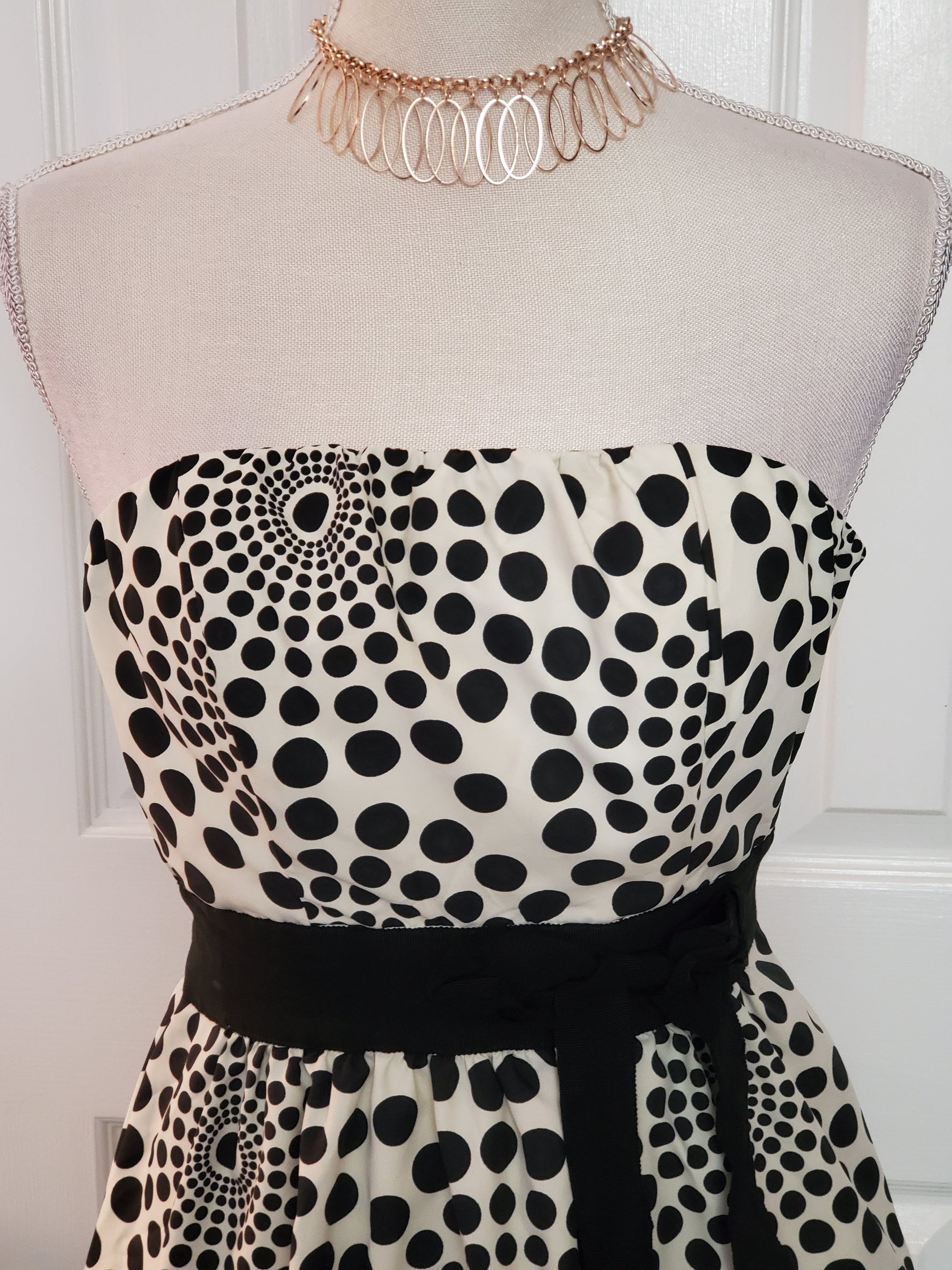 The Limited Strapless Abstract Print Dress Size 0