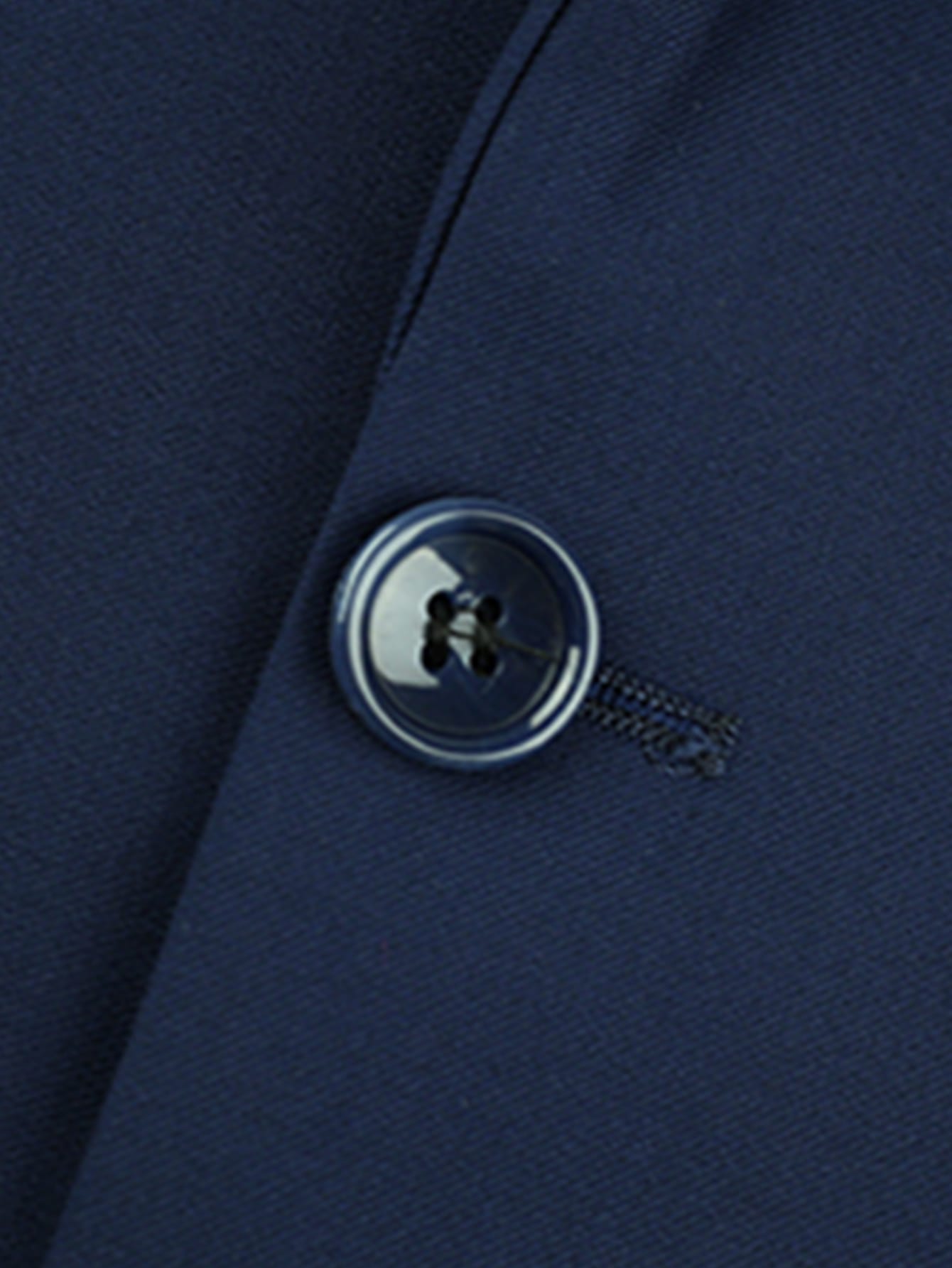 CLOUDSTYLE Men Single Button Blazer & Pants Suit Set