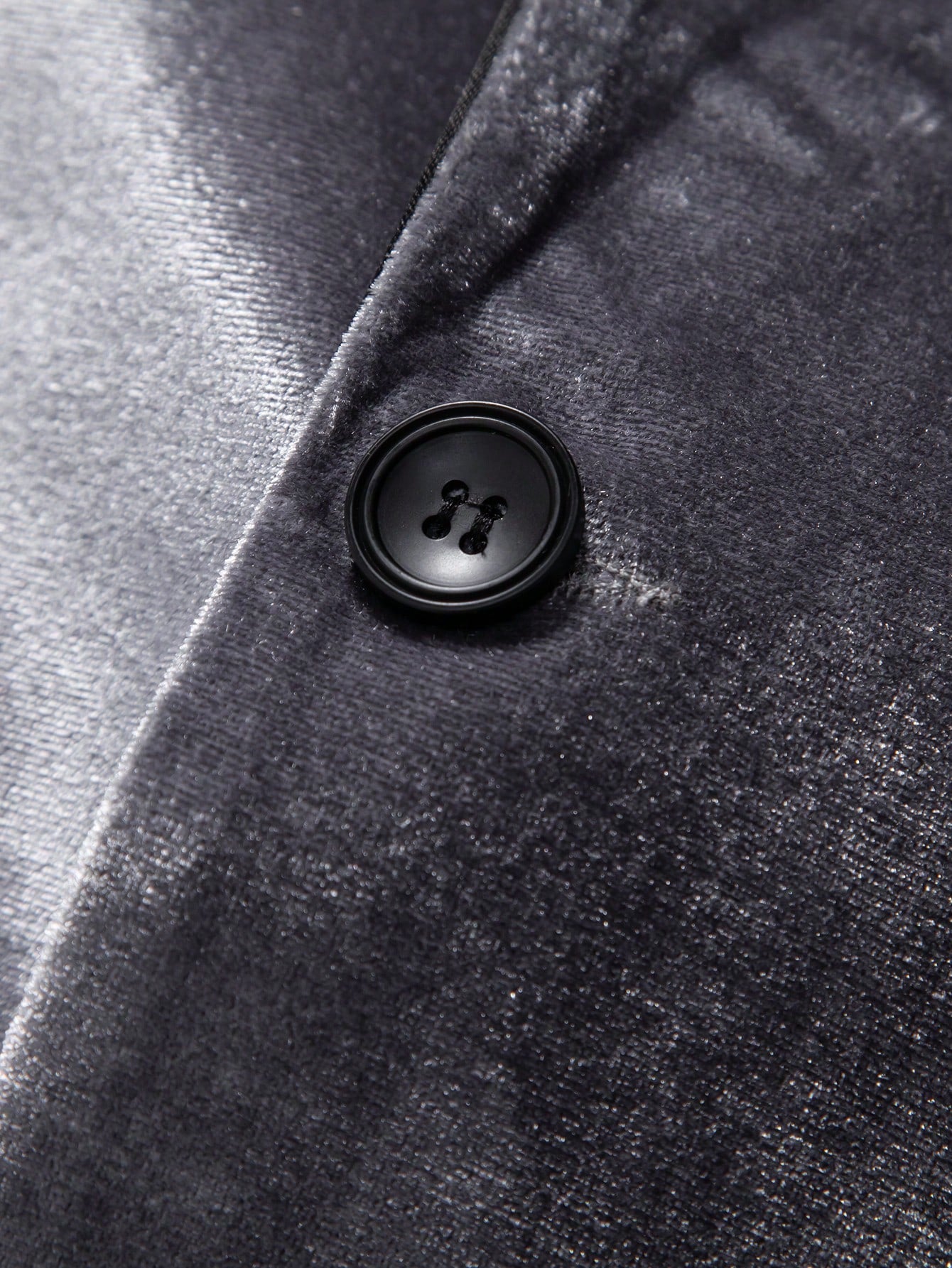 Manfinity AFTRDRK Men Colorblock Lapel Collar Velvet Blazer & Pants