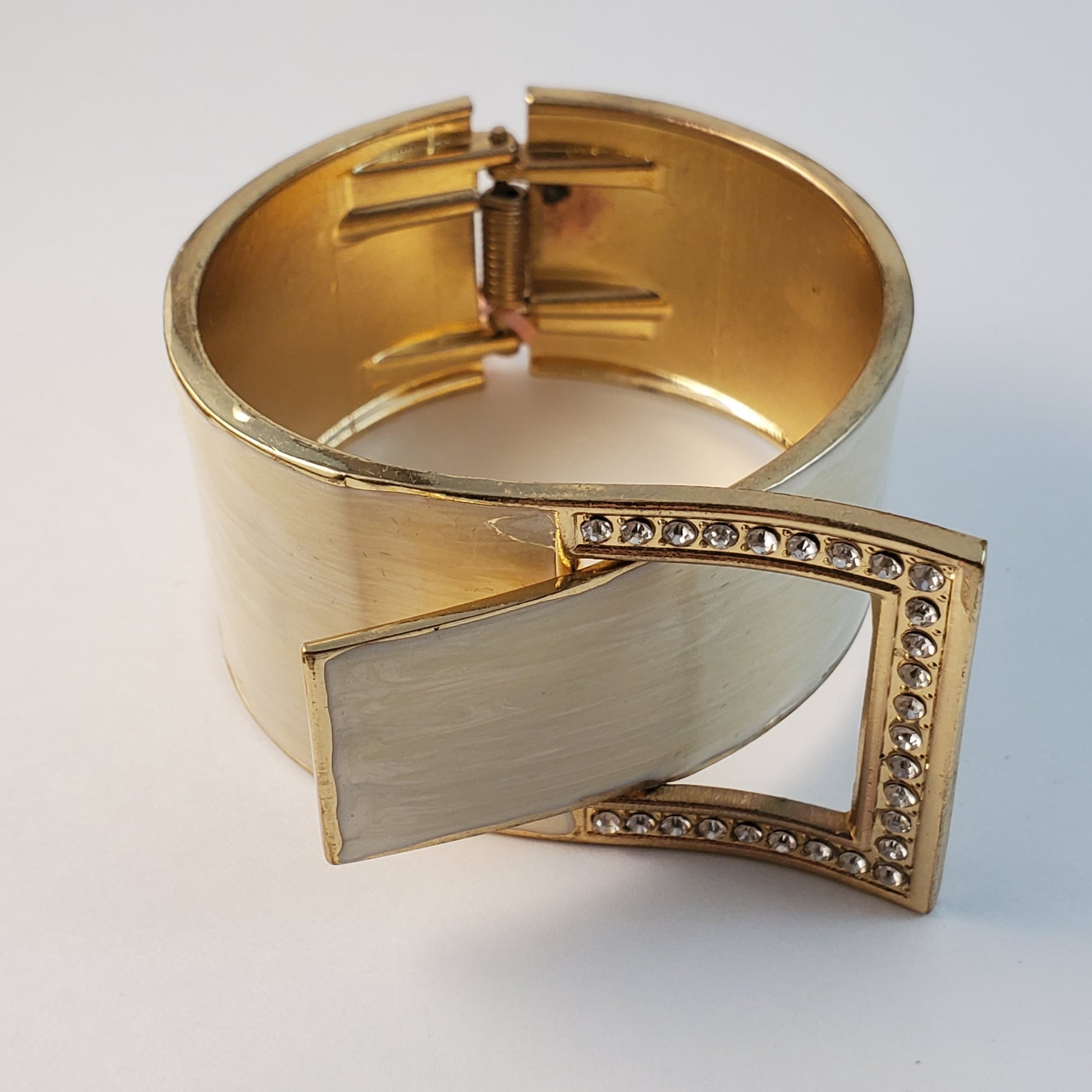 Enamel Belt Look Bracelet