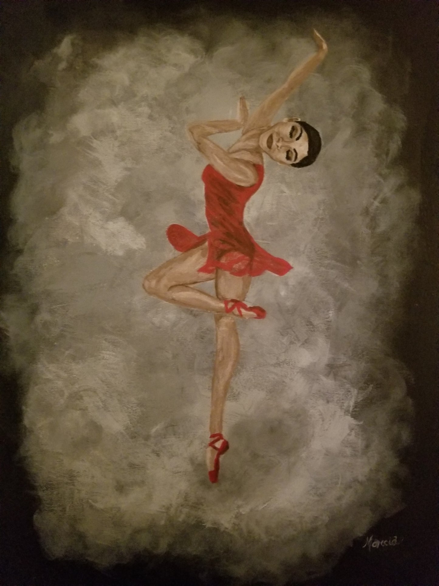 Ballerina in Red