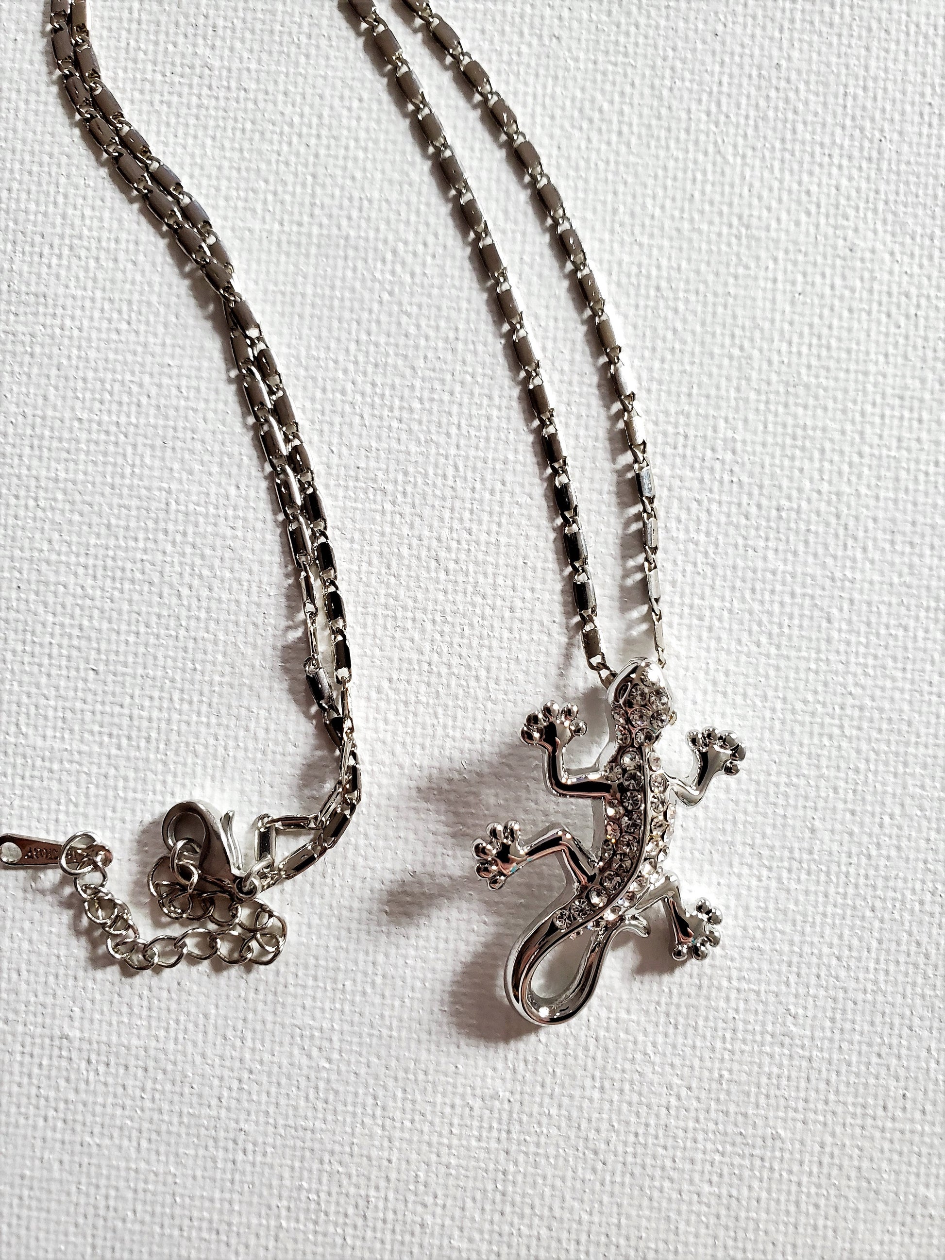 Gecko Talisman Necklace