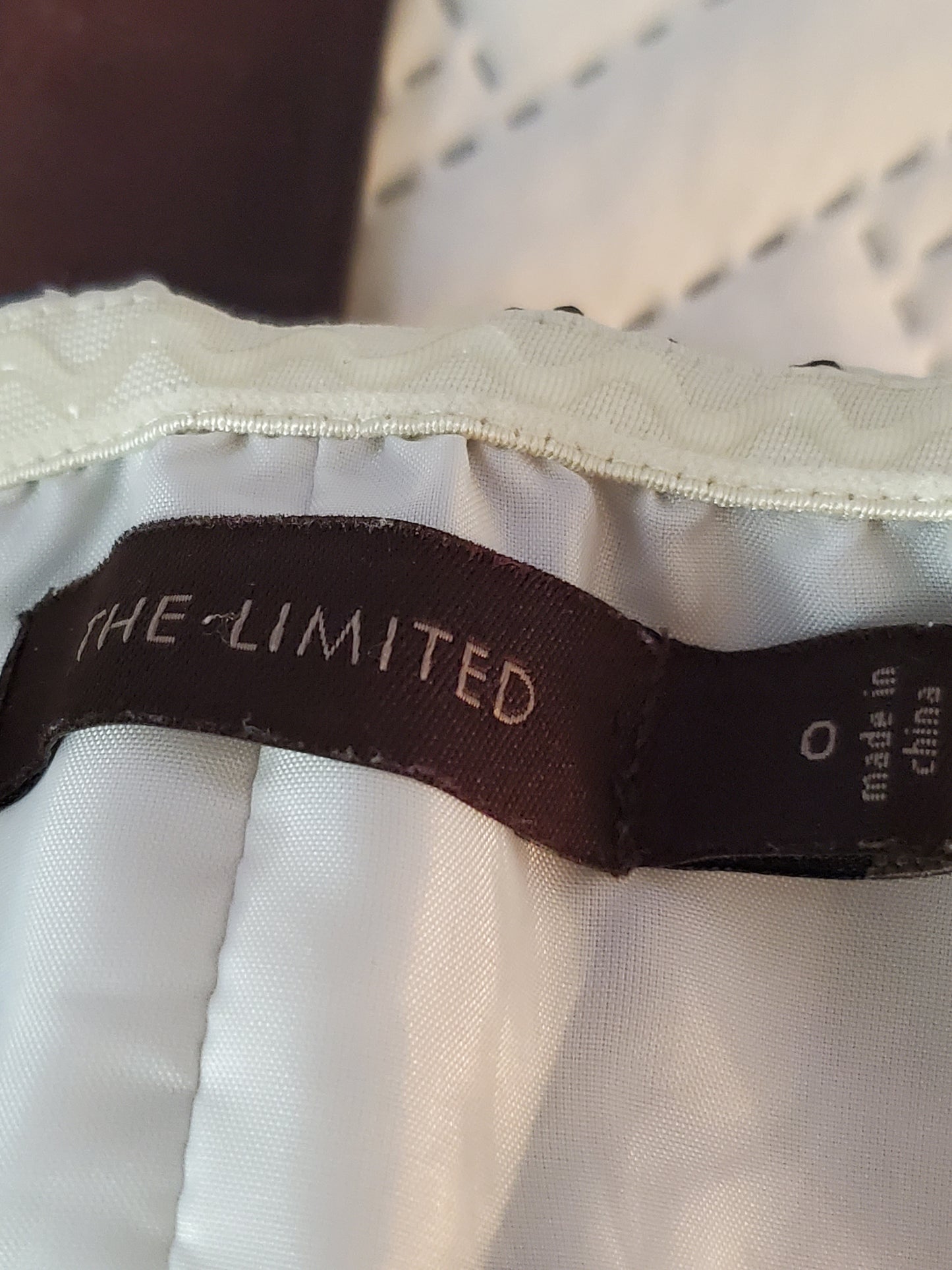 The Limited Strapless Abstract Print Dress Size 0