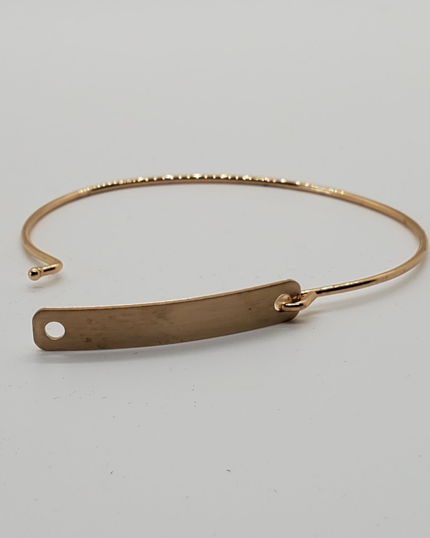 Handmade Engravable Bangle Bracelet