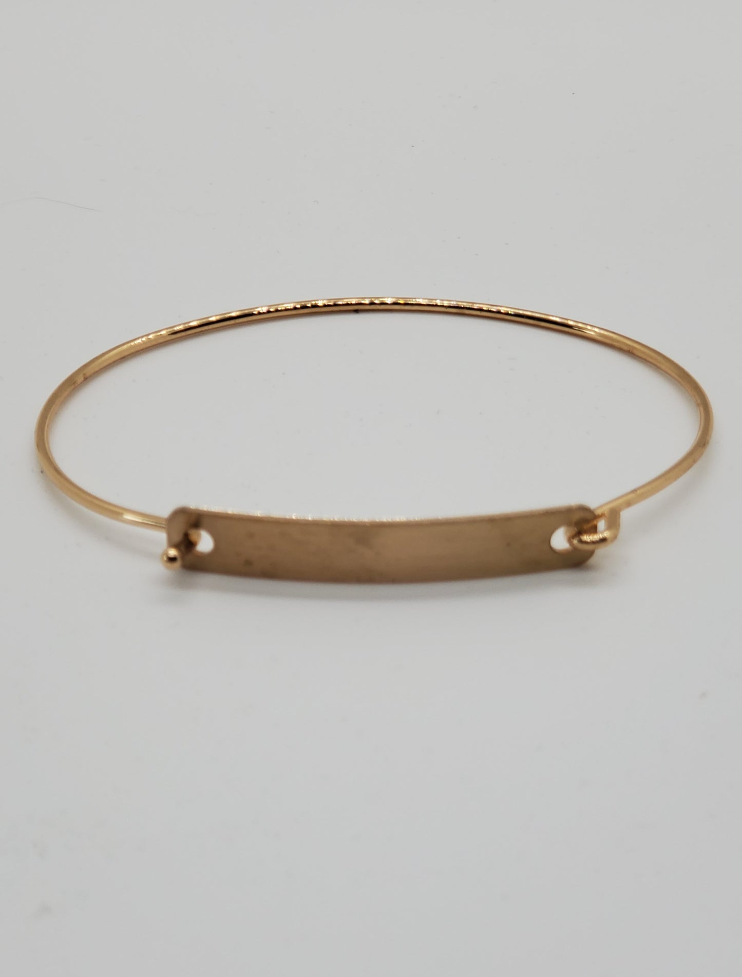 Handmade Engravable Bangle Bracelet
