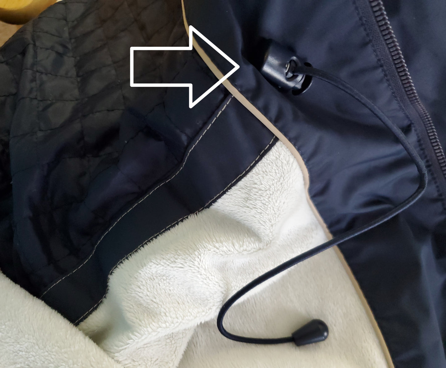 Waterproof Lined Jacket with Hood