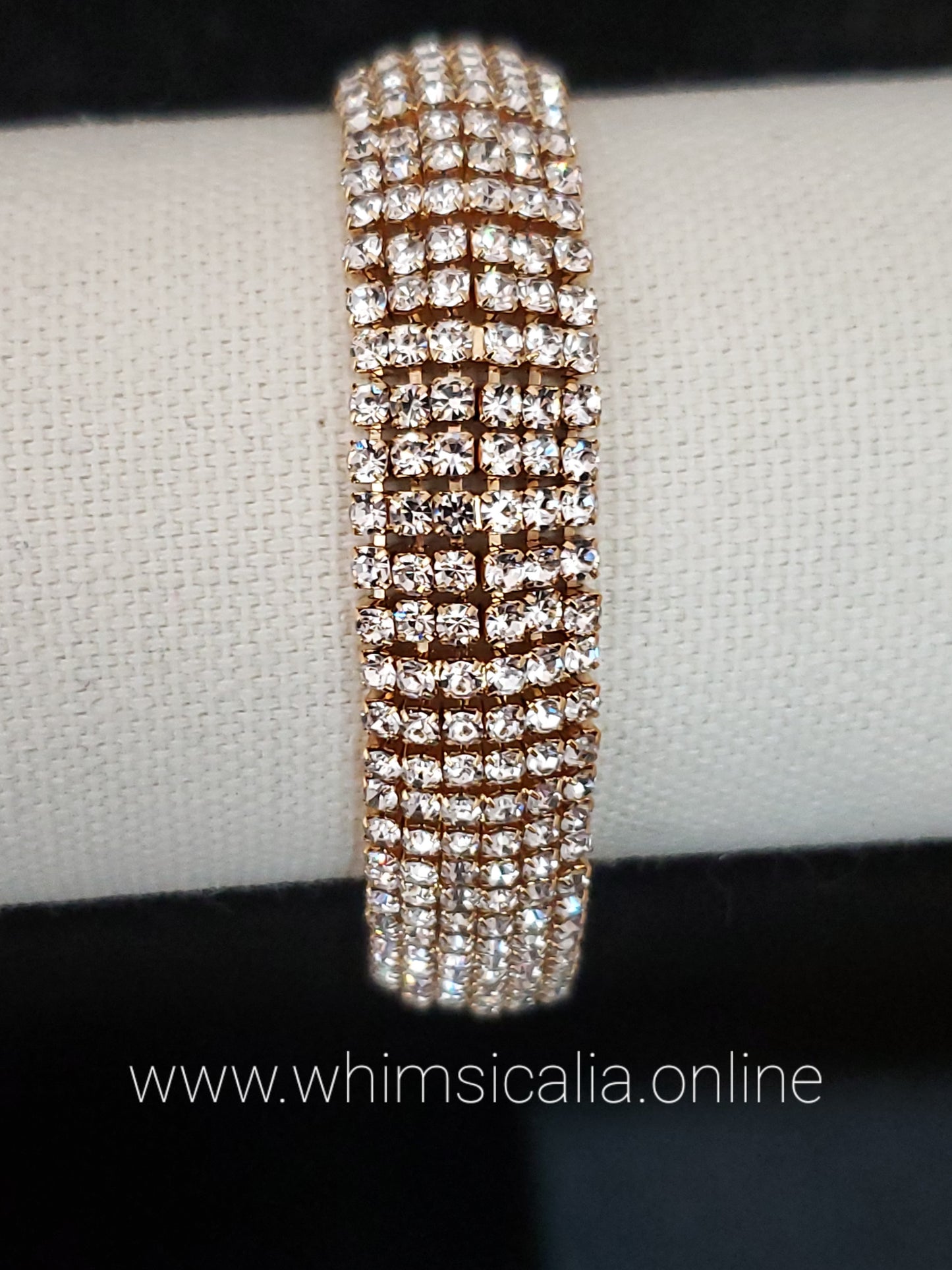 Moissanite Mesh Bracelet
