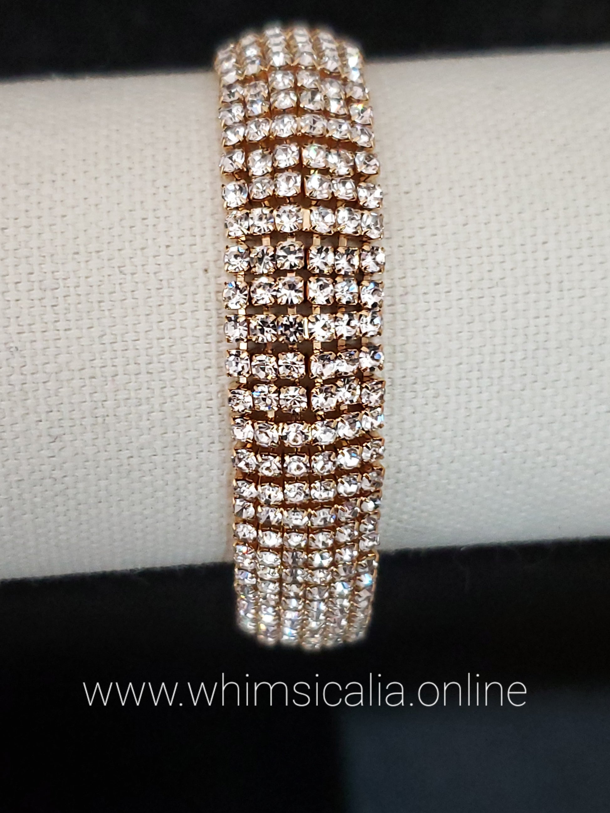 Moissanite Mesh Bracelet