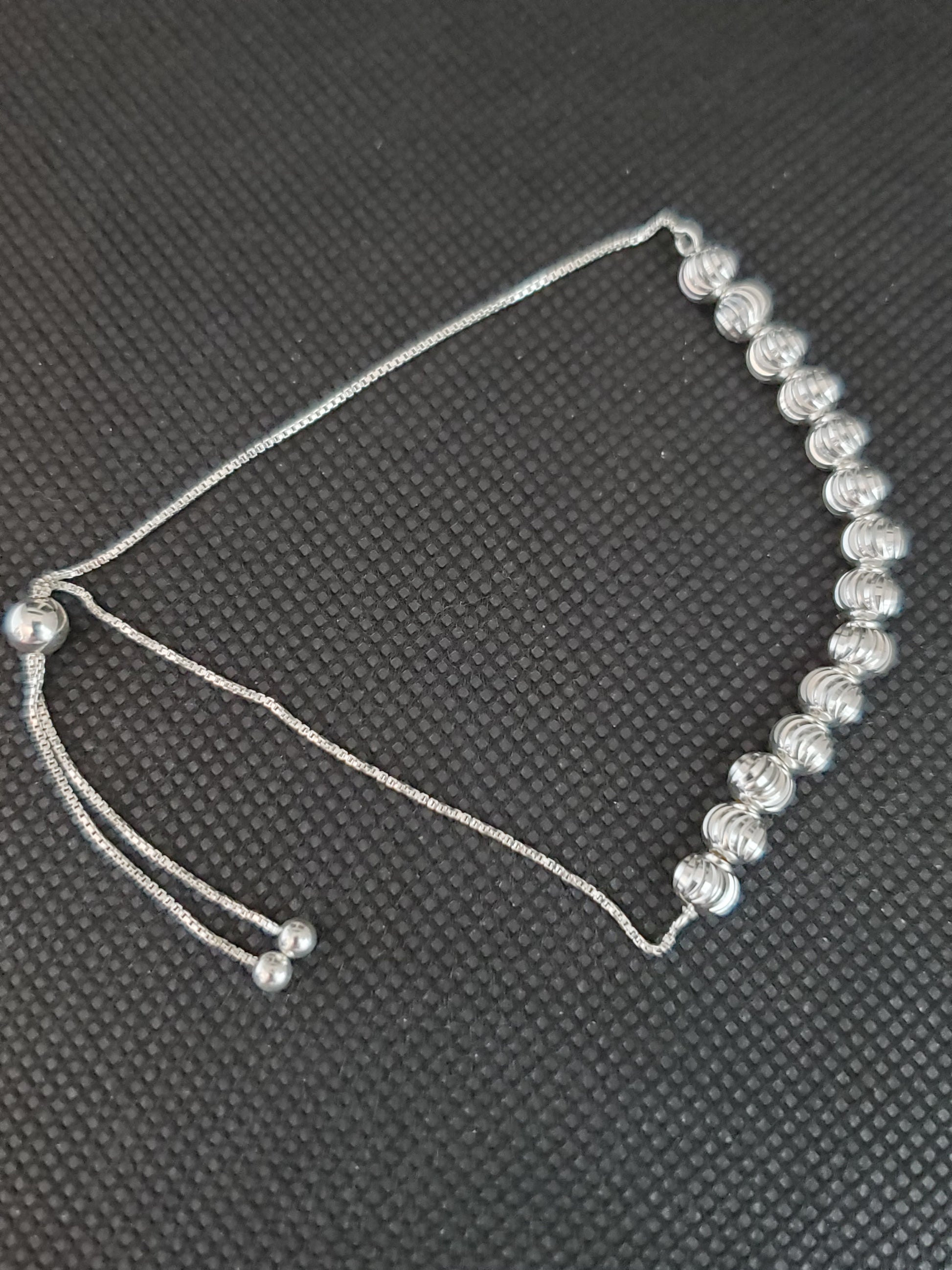 Bolo Bracelet in Sterling Silver 3.16 Grams