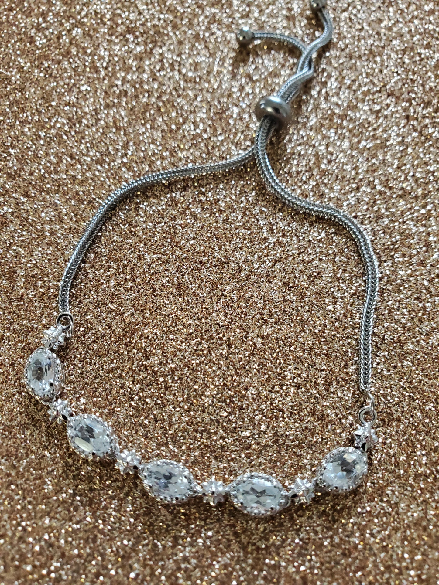 Sky Blue Topaz Bolo Bracelet and Stud Earrings 3.65 ctw