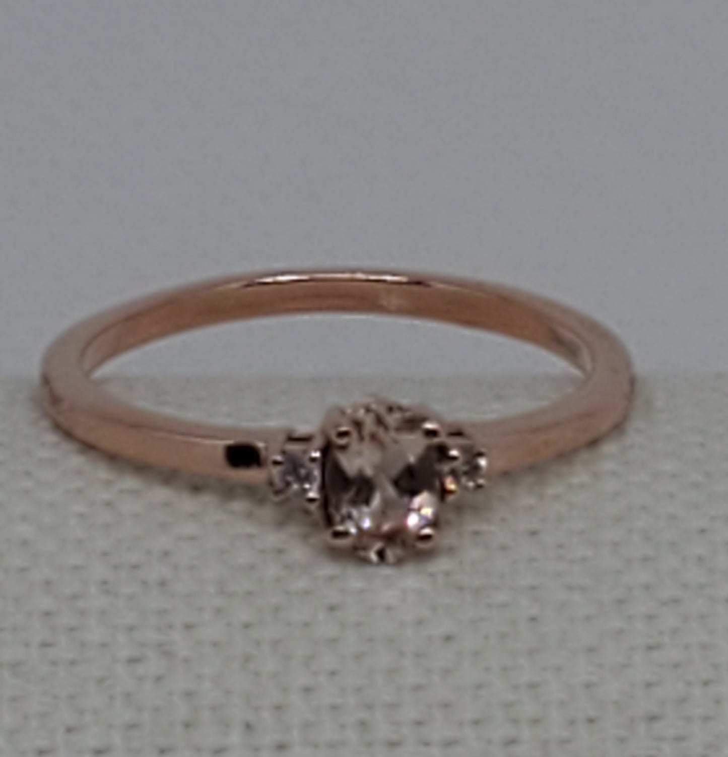 Premium Marropino Morganite Ring Size 9