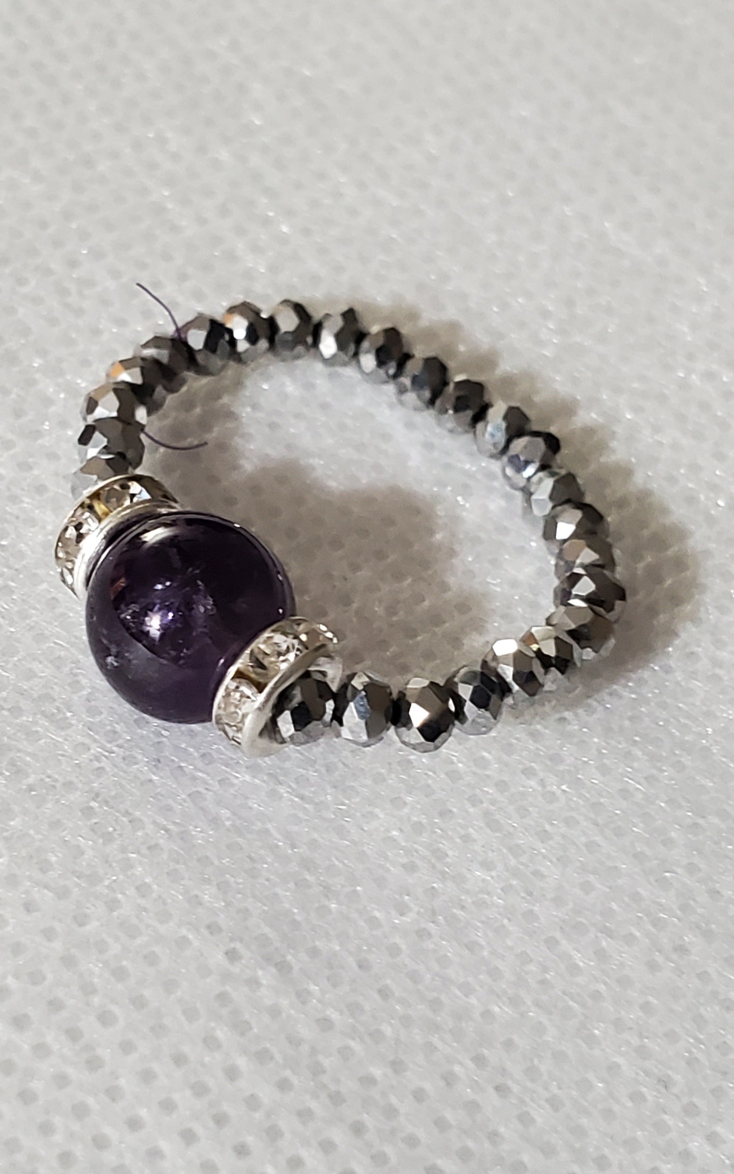 5 Multi Gemstone Stretch Rings