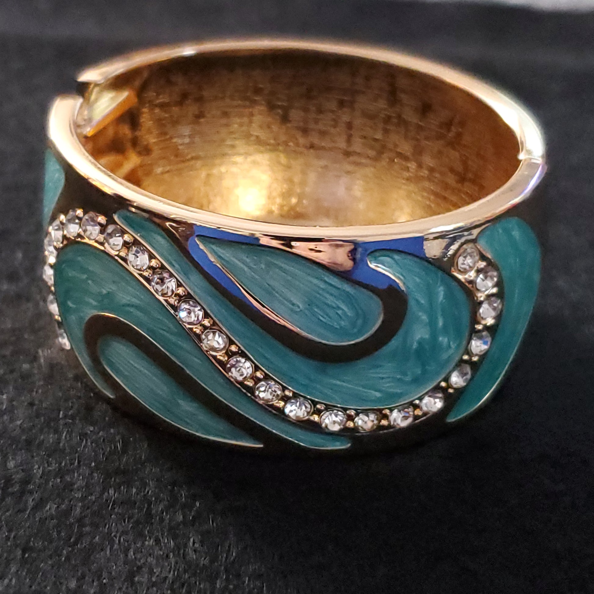 Ocean Swirl Enamel Bracelet