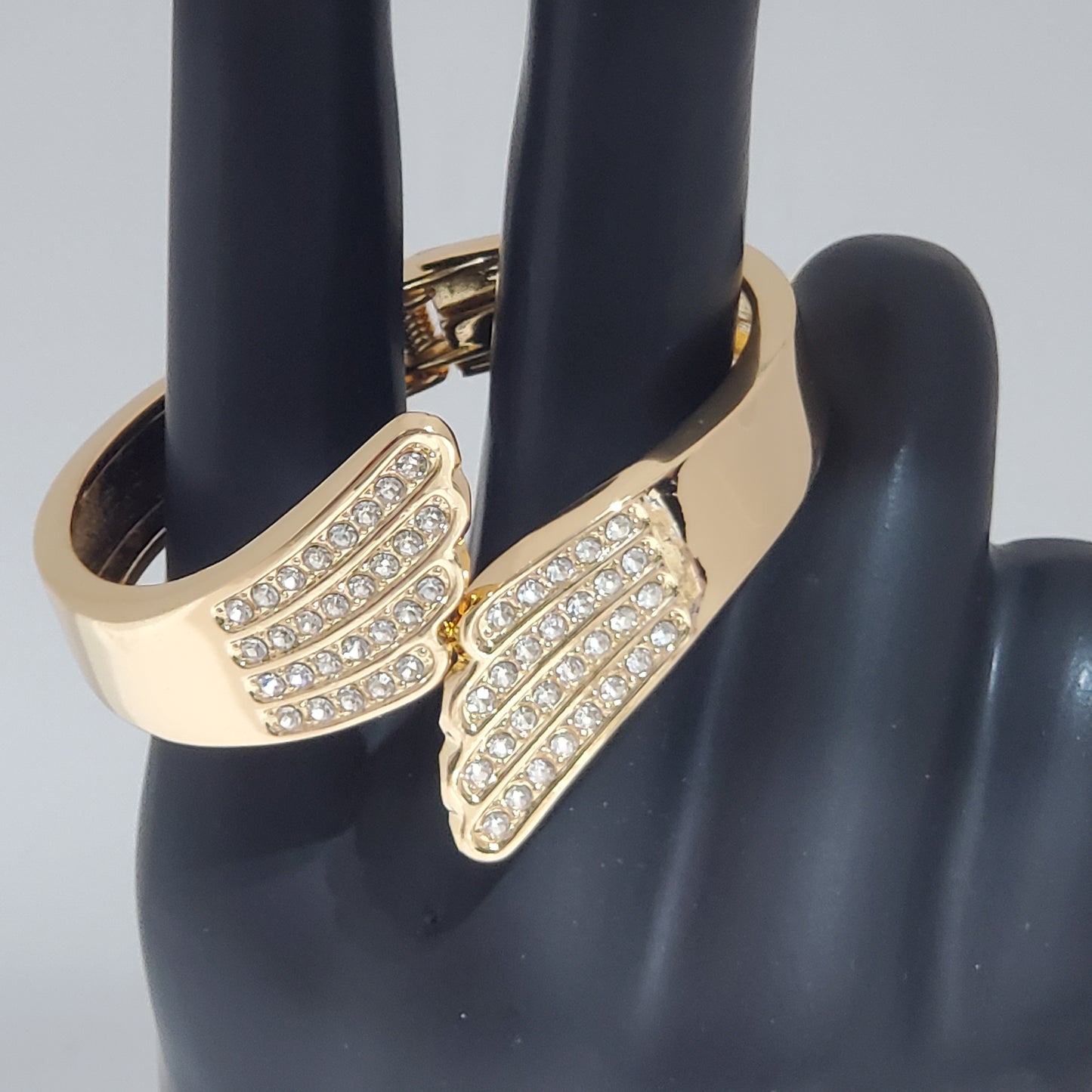 Angel's Wings Cuff Bracelet Gold, Silver, Rose Gold