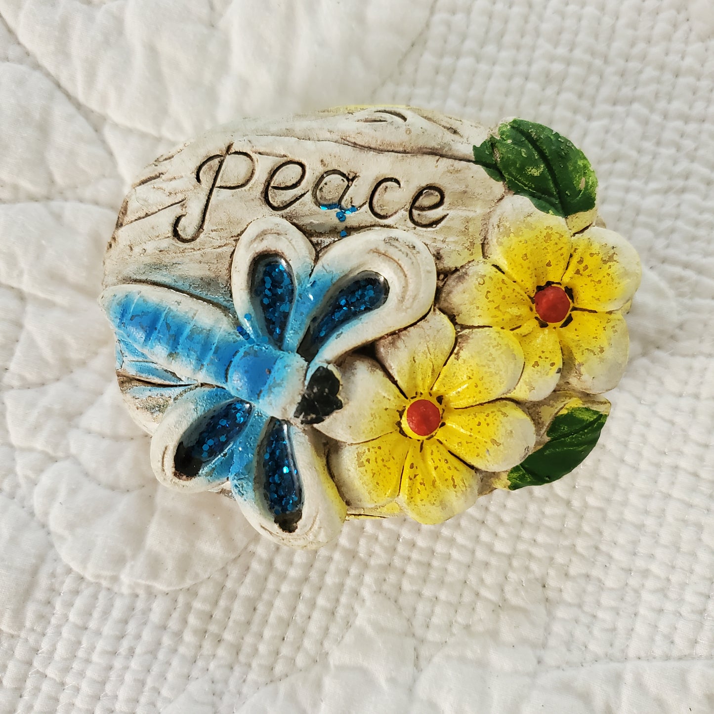 Set of 4 Garden Decor/ Stepping Stones