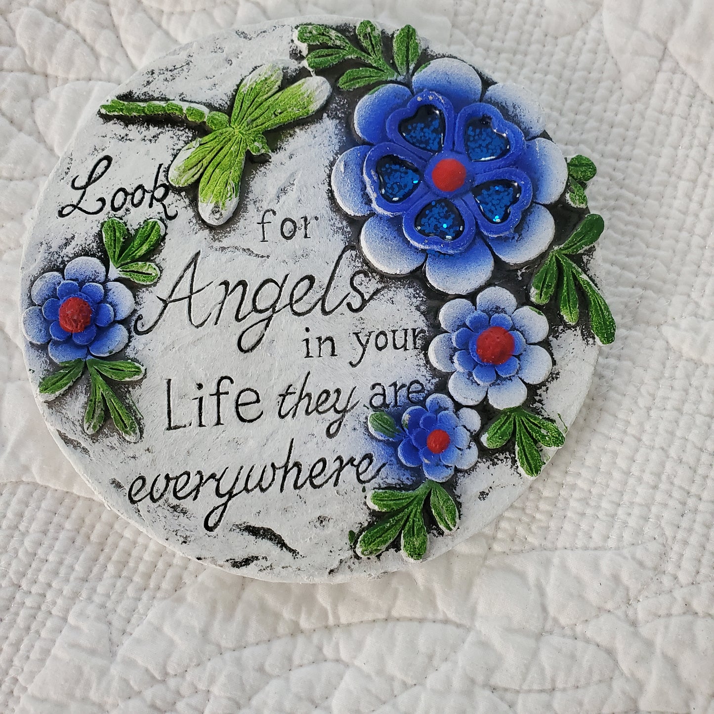 Set of 4 Garden Decor/ Stepping Stones