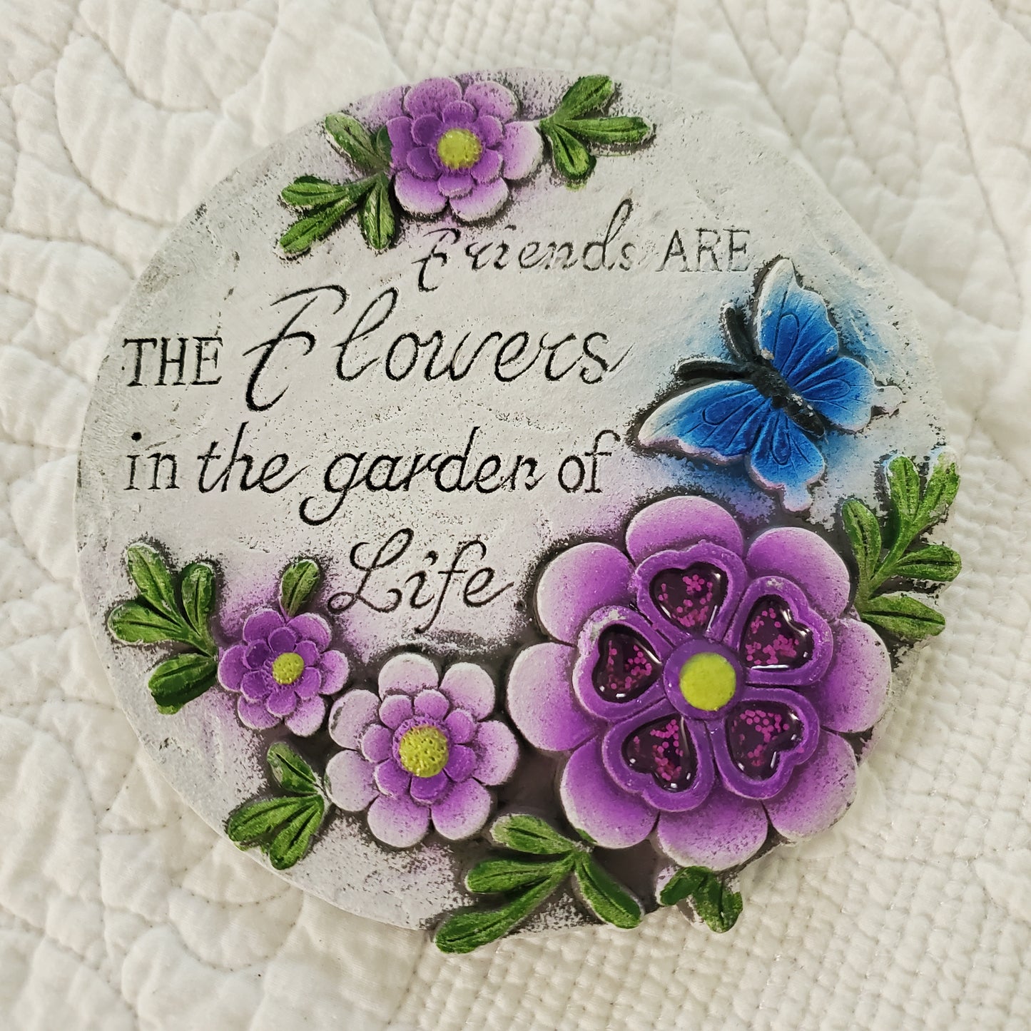 Set of 4 Garden Decor/ Stepping Stones