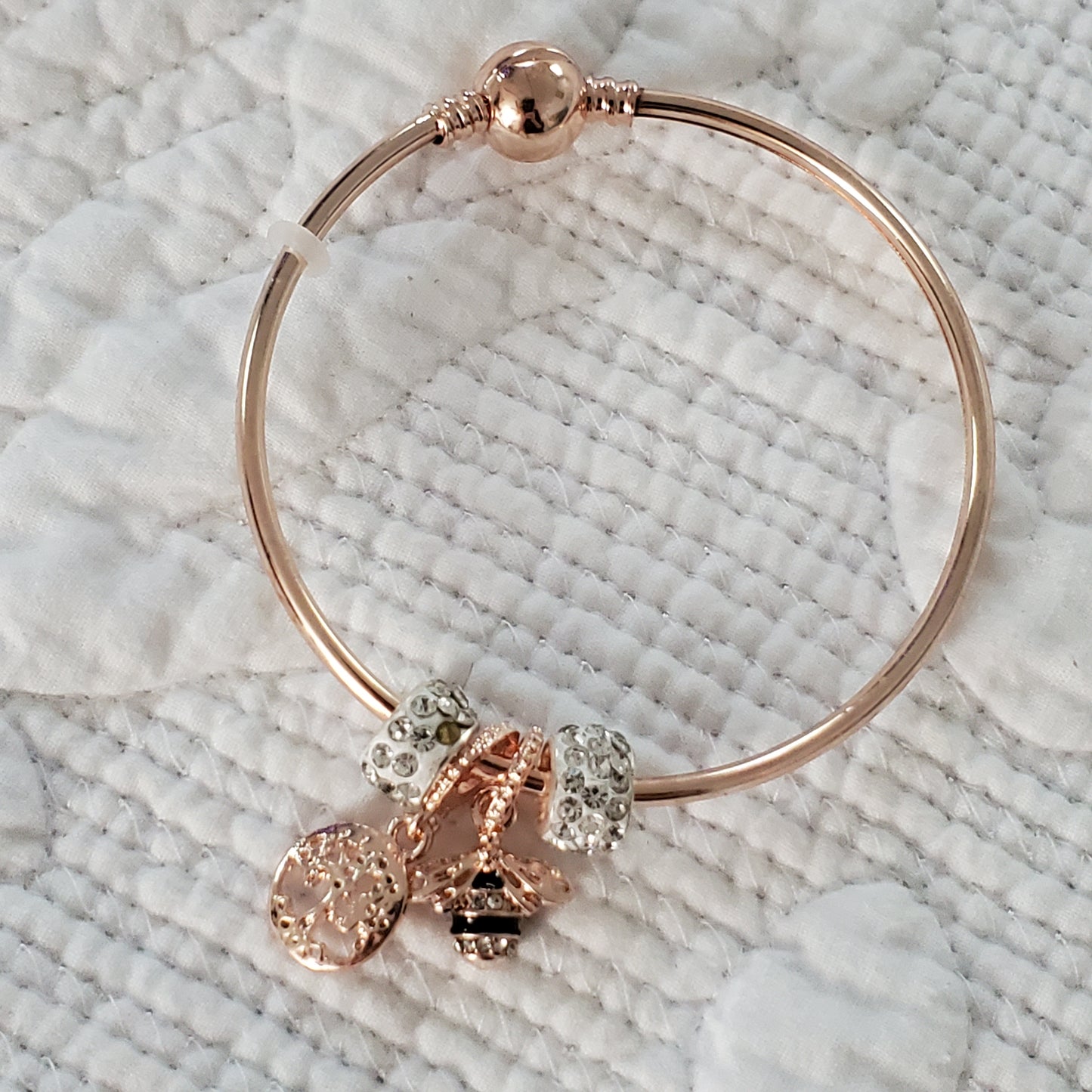 Bali Tree of Life Busy Bee Bangle Bracelet