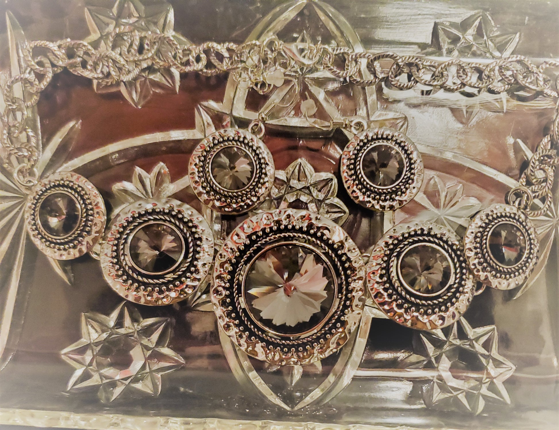 Well Crafted Matching Necklace and Earrings