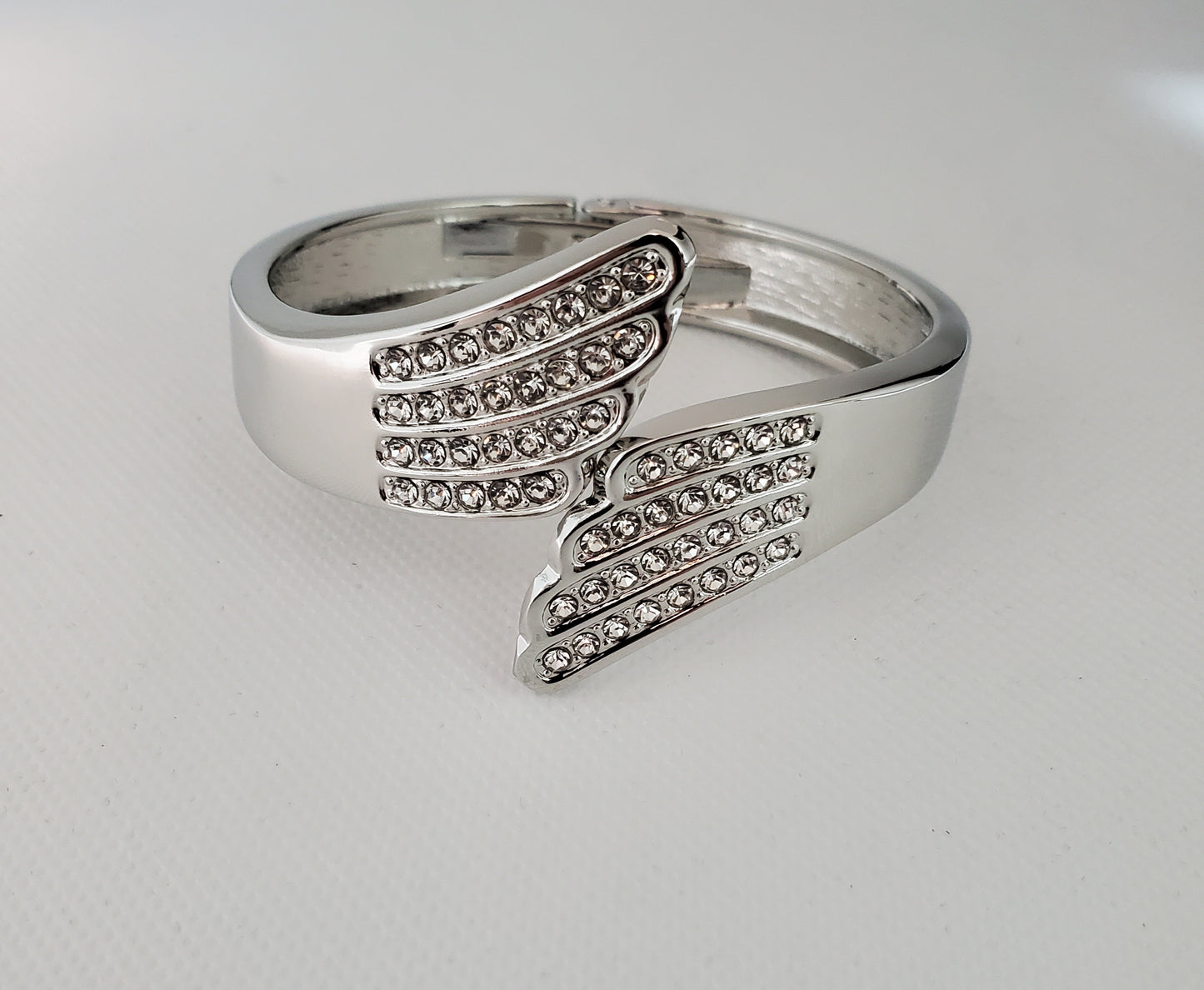 Angel's Wings Cuff Bracelet Gold, Silver, Rose Gold