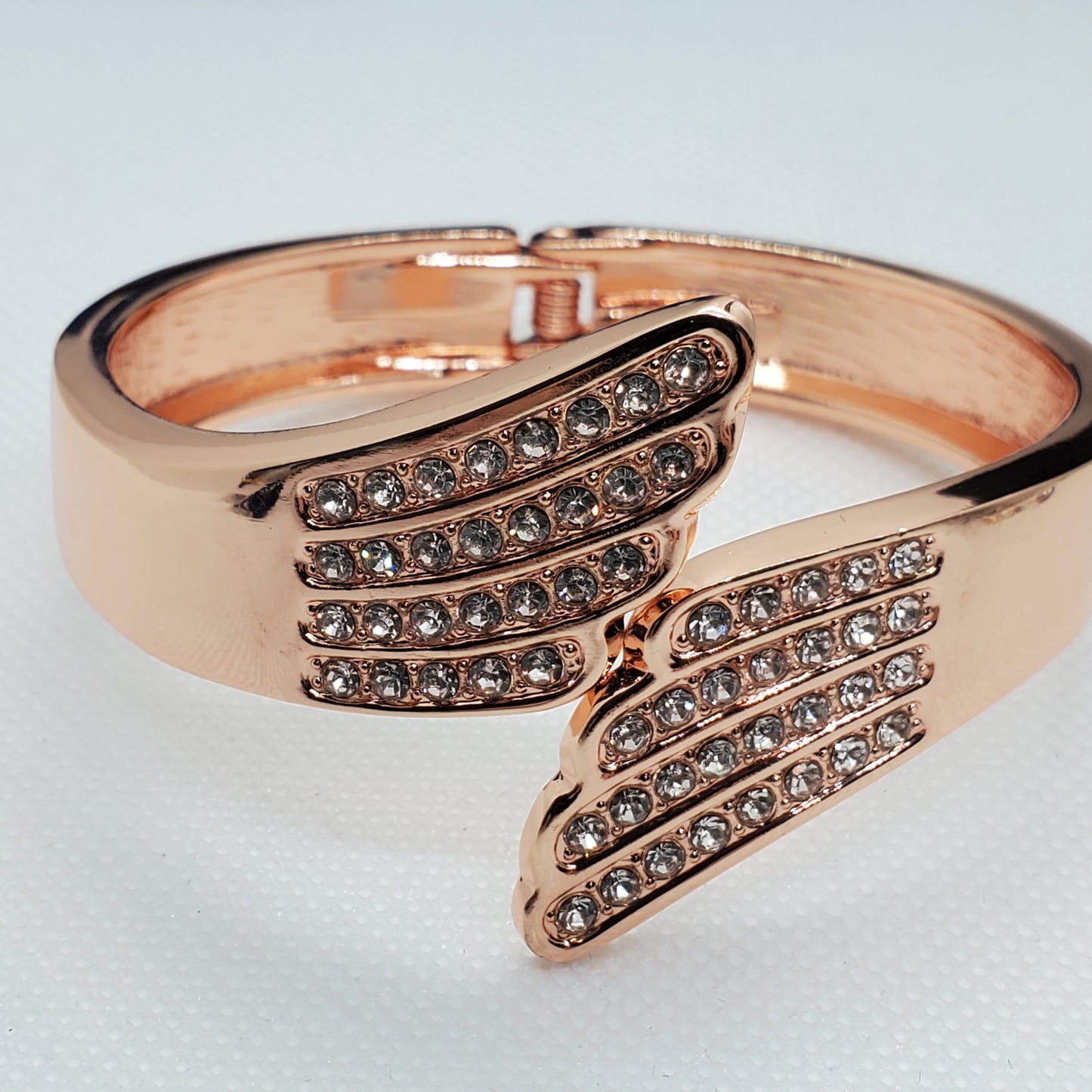 Angel's Wings Cuff Bracelet Gold, Silver, Rose Gold