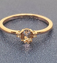 Load image into Gallery viewer, Premium Marropino Morganite Ring Size 9
