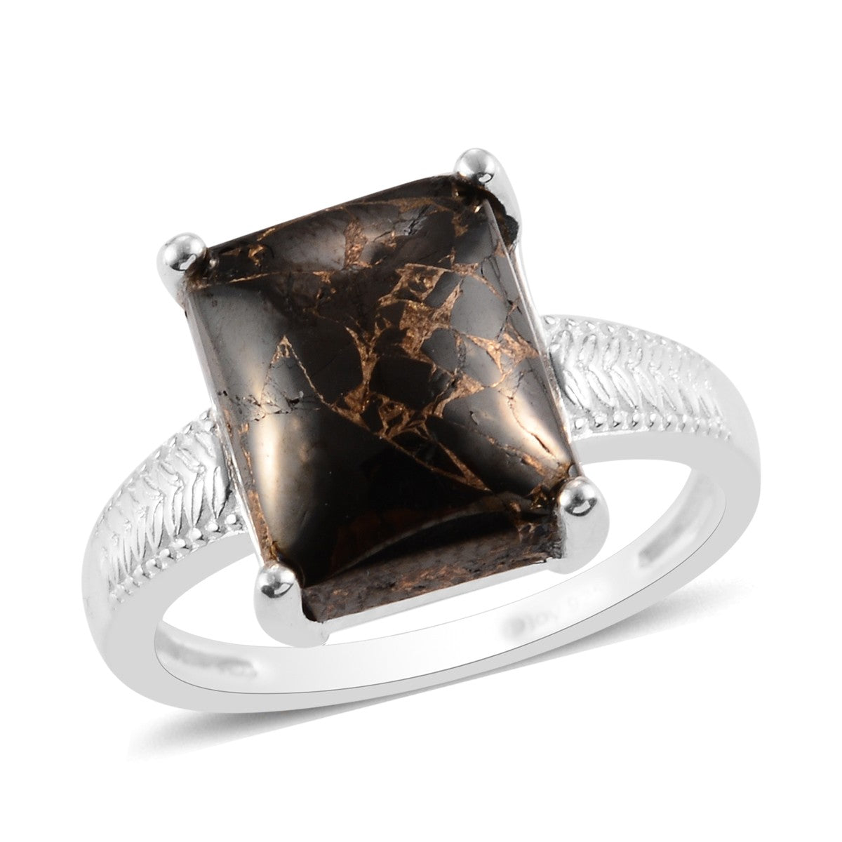 Pendant Matrix Silver Shungite, 6.70  ctw