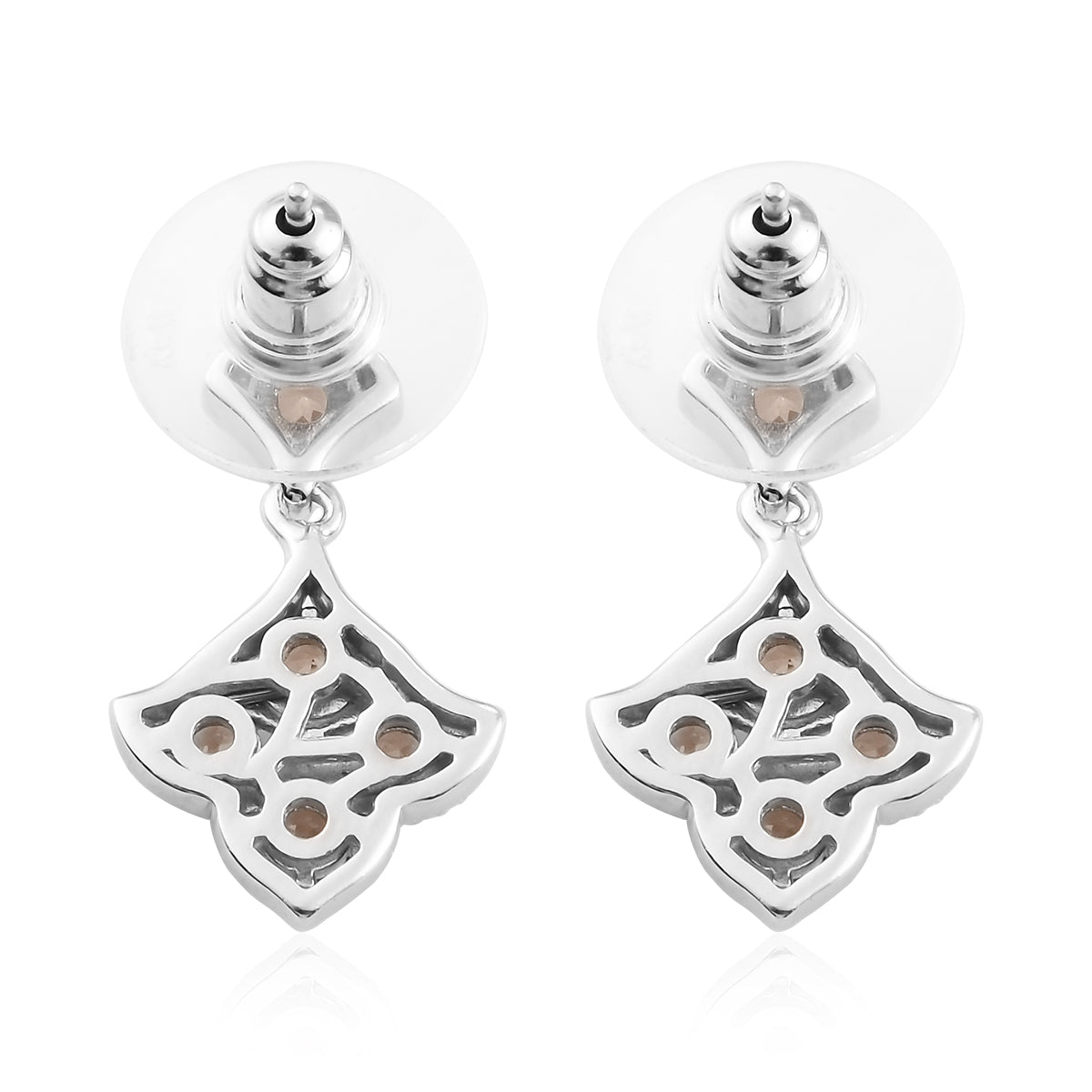 Women's Natural Ceylon Imperial Garnet Earrings