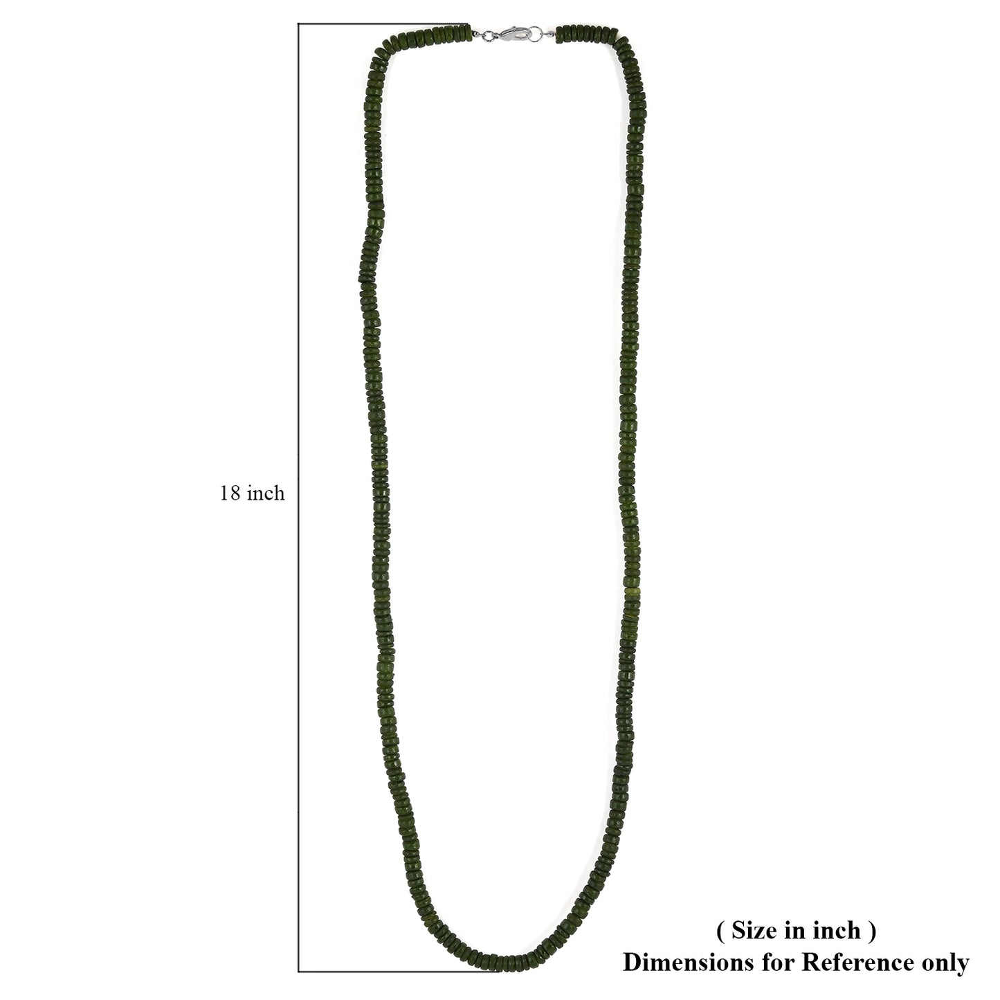 Olive Green Coconut Shell Coco Puckalet Necklace