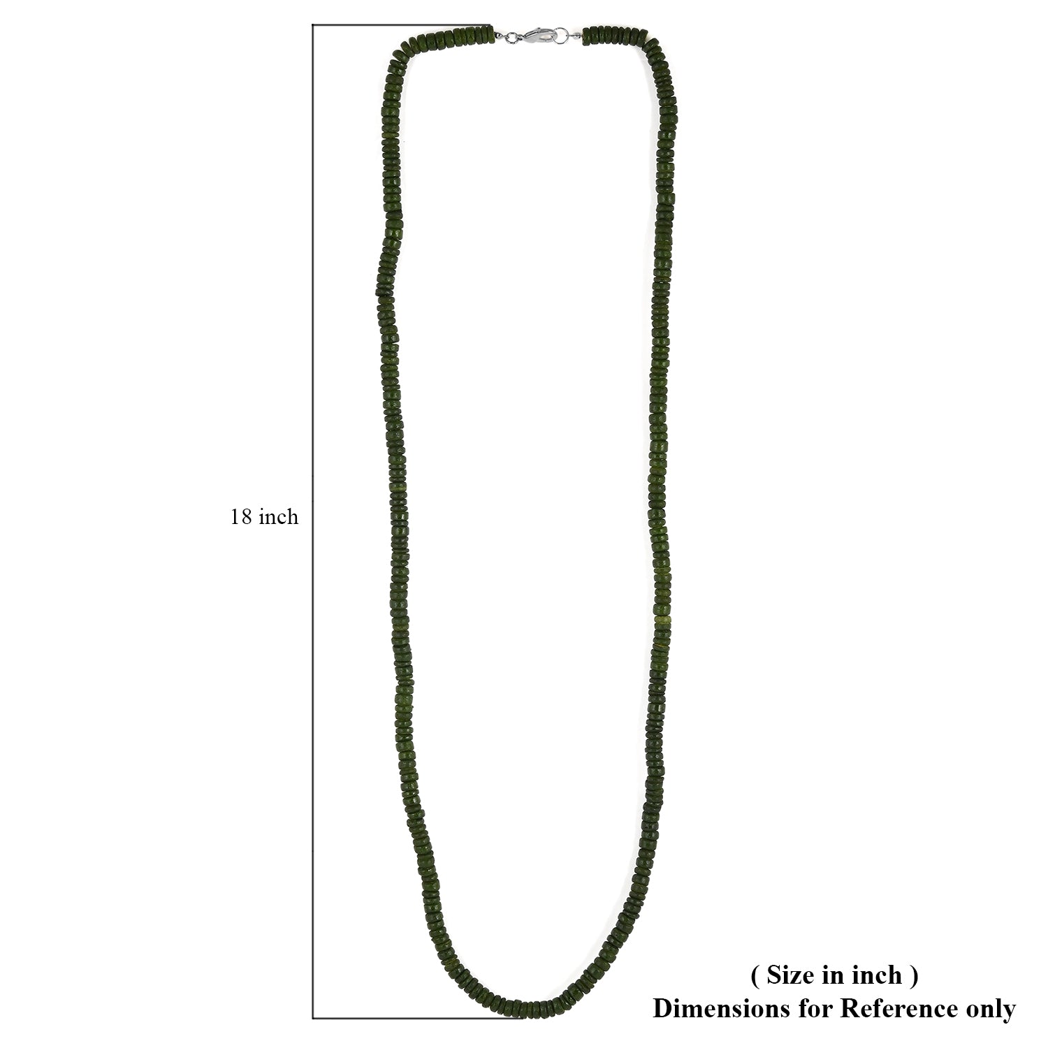 Olive Green Coconut Shell Coco Puckalet Necklace