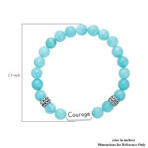 Set of 2 Russian Amazonite Beads Bracelet