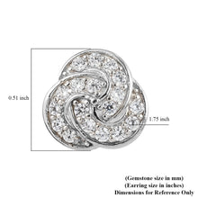 Load image into Gallery viewer, Women&#39;s Karis Diamond Knotted Stud Earrings
