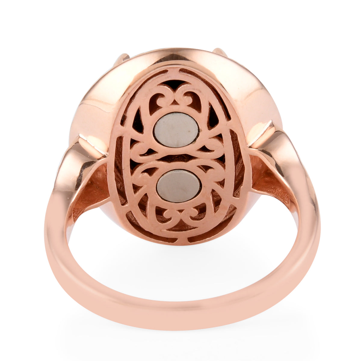 Matrix Thulite Malachite Halo Ring Size 7