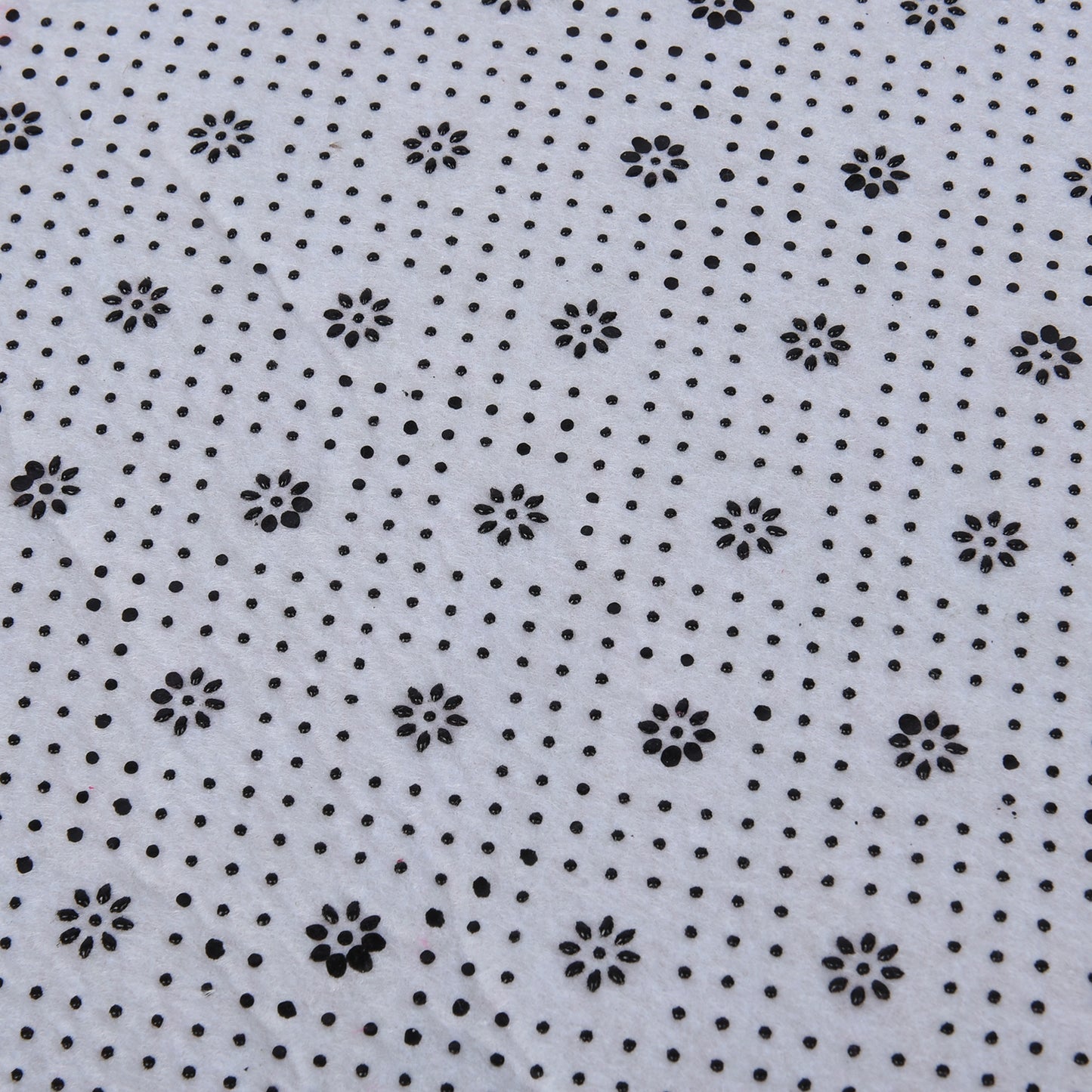 Fuchsia Polyester Door Mat, Toilet Mat and Toilet Cover - 3 Piece Set