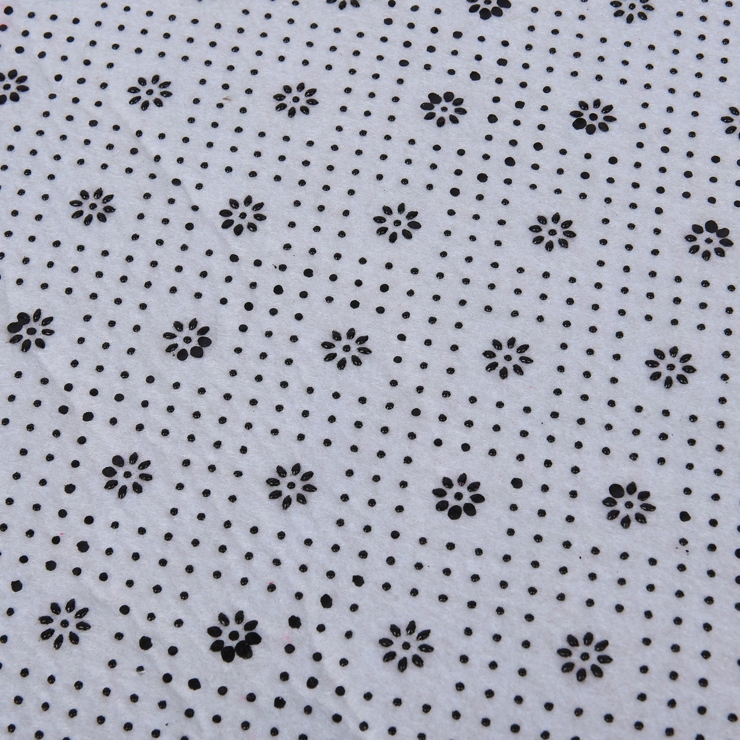 Fuchsia Polyester Door Mat, Toilet Mat and Toilet Cover - 3 Piece Set