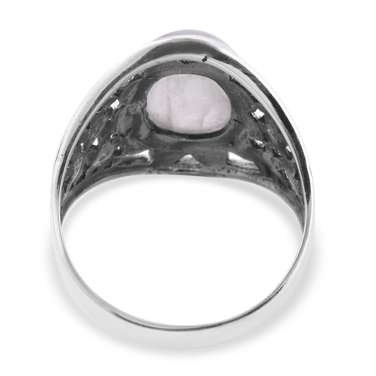 Stylish Bali Legacy Kuisa Rainbow Moonstone Ring Size 7