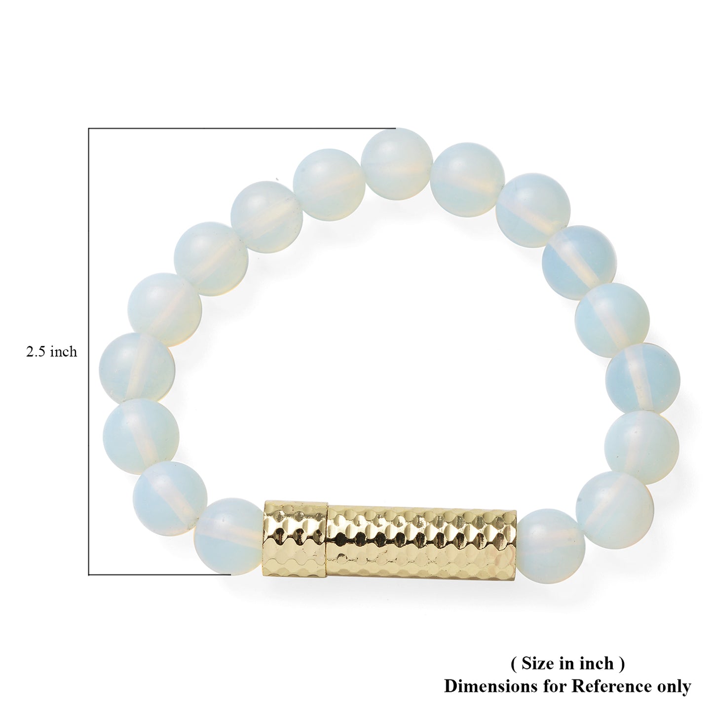 Women's Opalite 9-11mm Beaded Stretch Bracelet