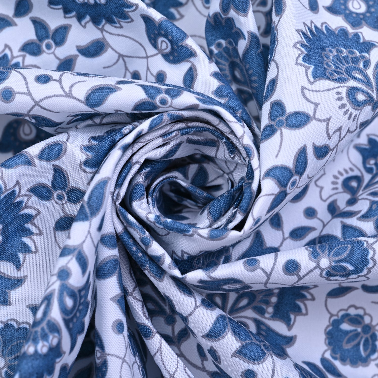 Homesmart Elegant Floral Print Pattern Microfiber 6 Pcs Sheet Set - King