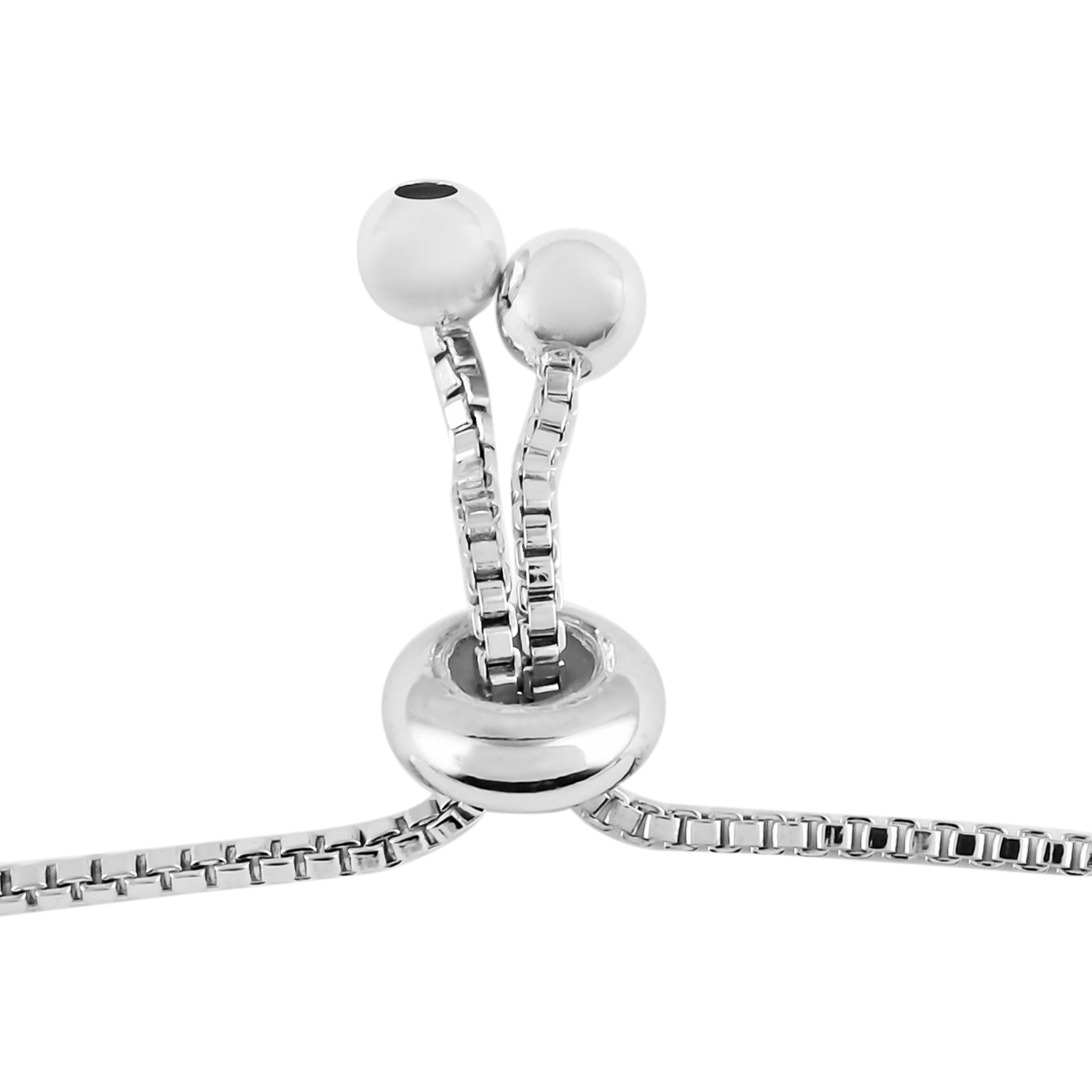 Beautiful Diamond 3 Strand Bolo Bracelet