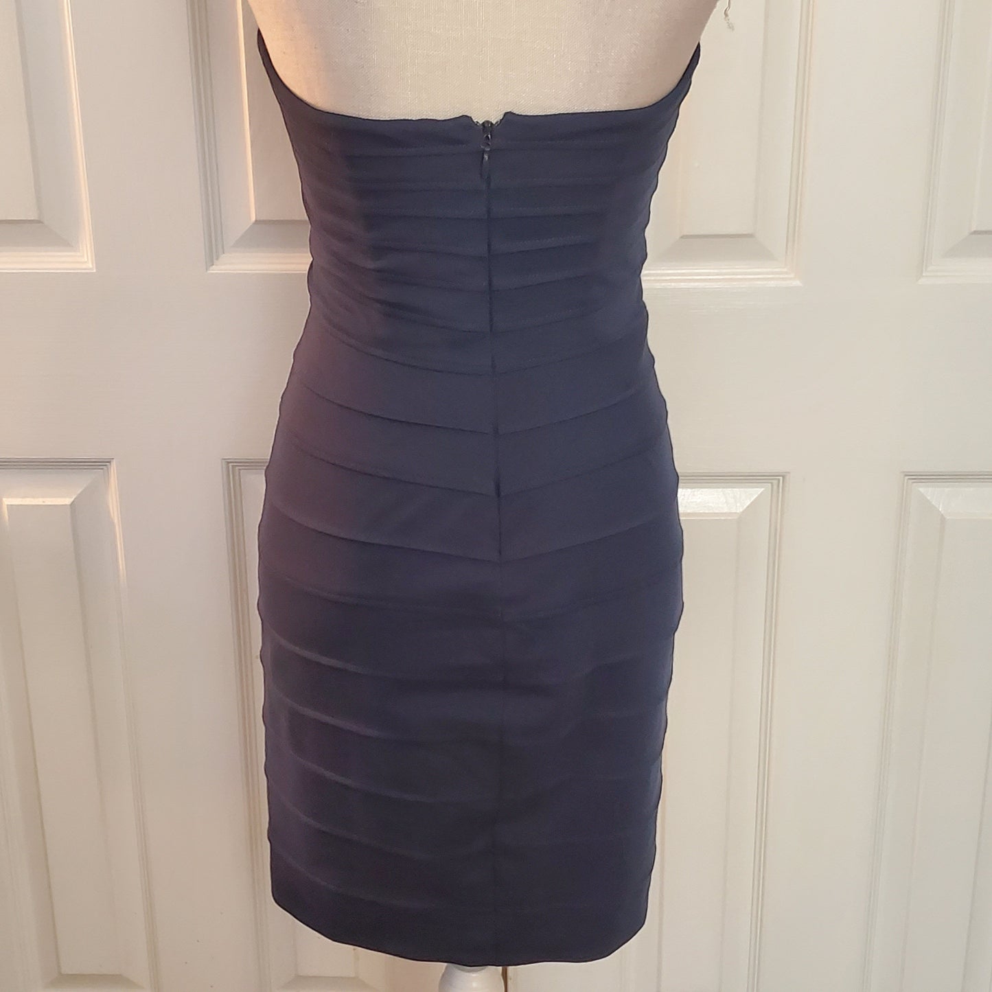 BCBGMAXAZRIA Navy Bandage Dress - Sz 2