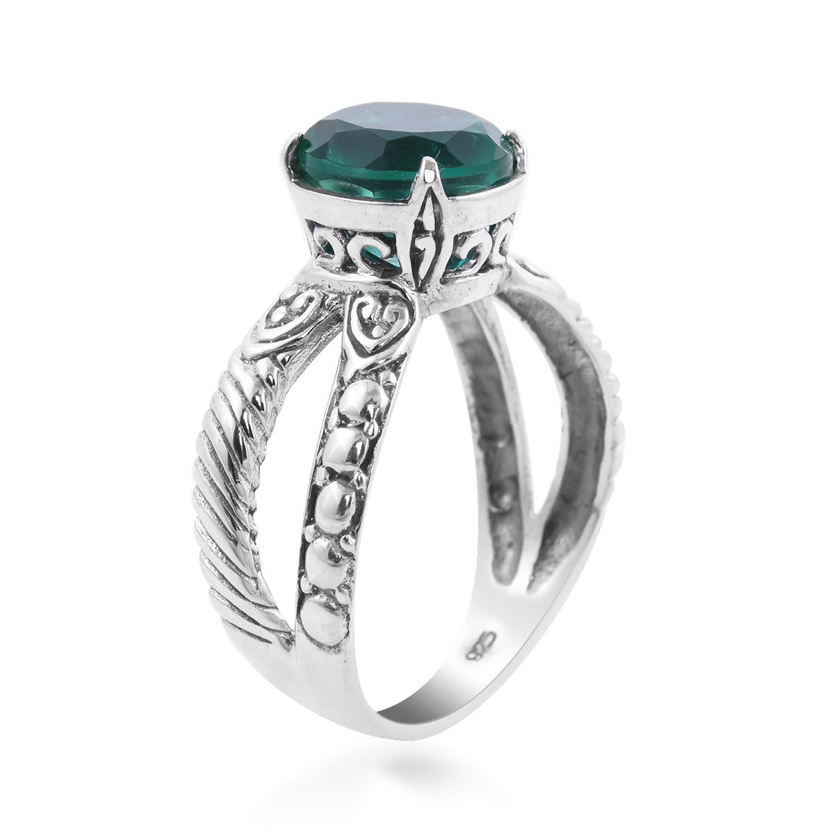 Women's Bali Legacy Emeraldine Quartz Ring