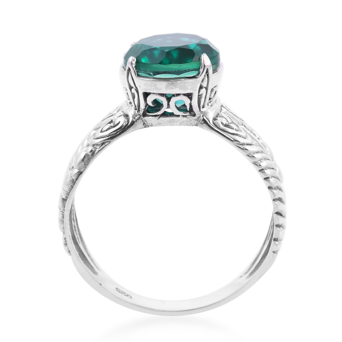 Women's Bali Legacy Emeraldine Quartz Ring