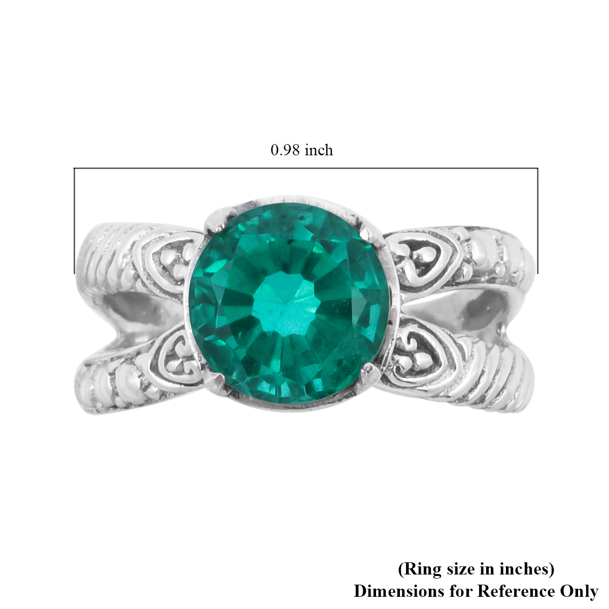 Women's Bali Legacy Emeraldine Quartz Ring