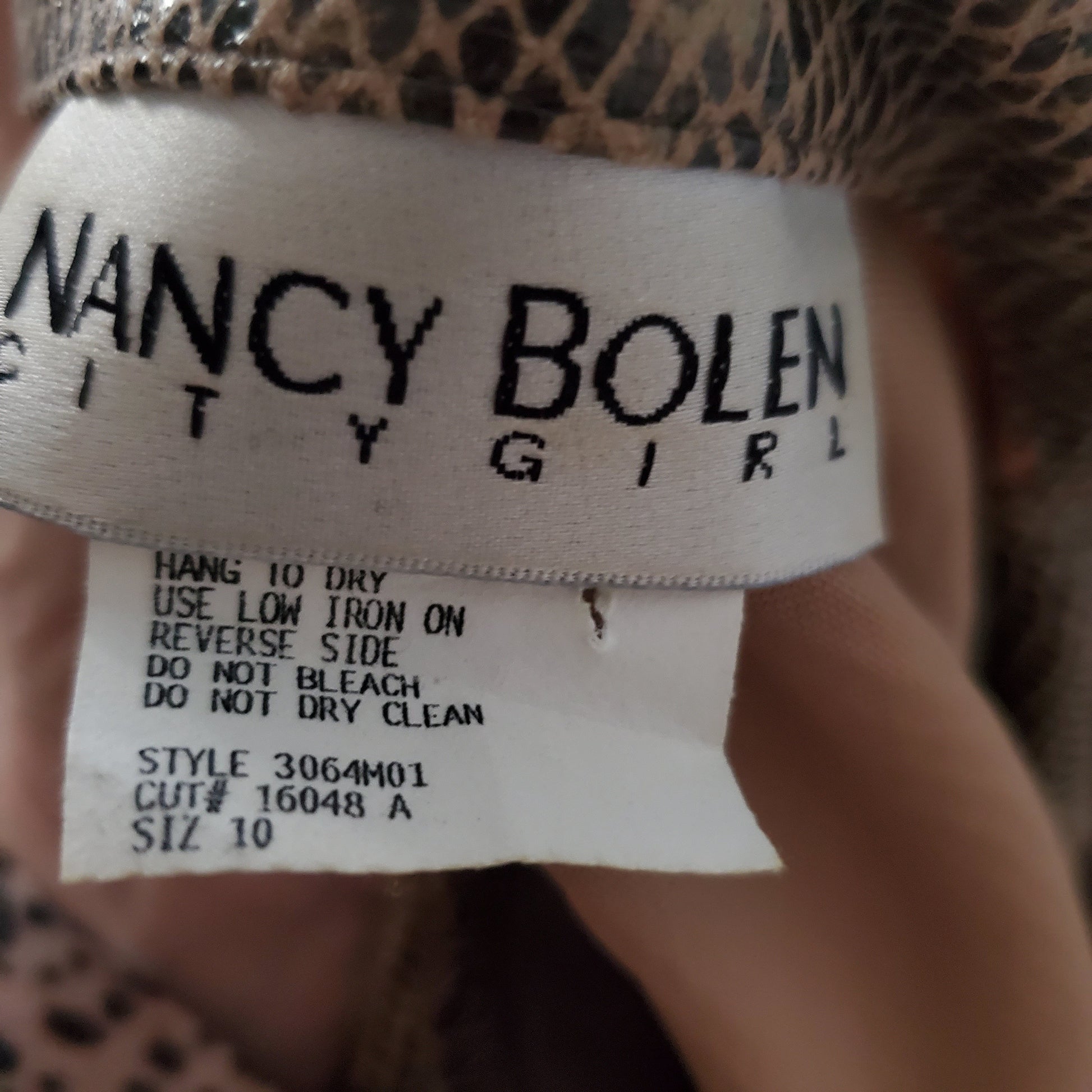 Exotic Snakeskin Print Jacket